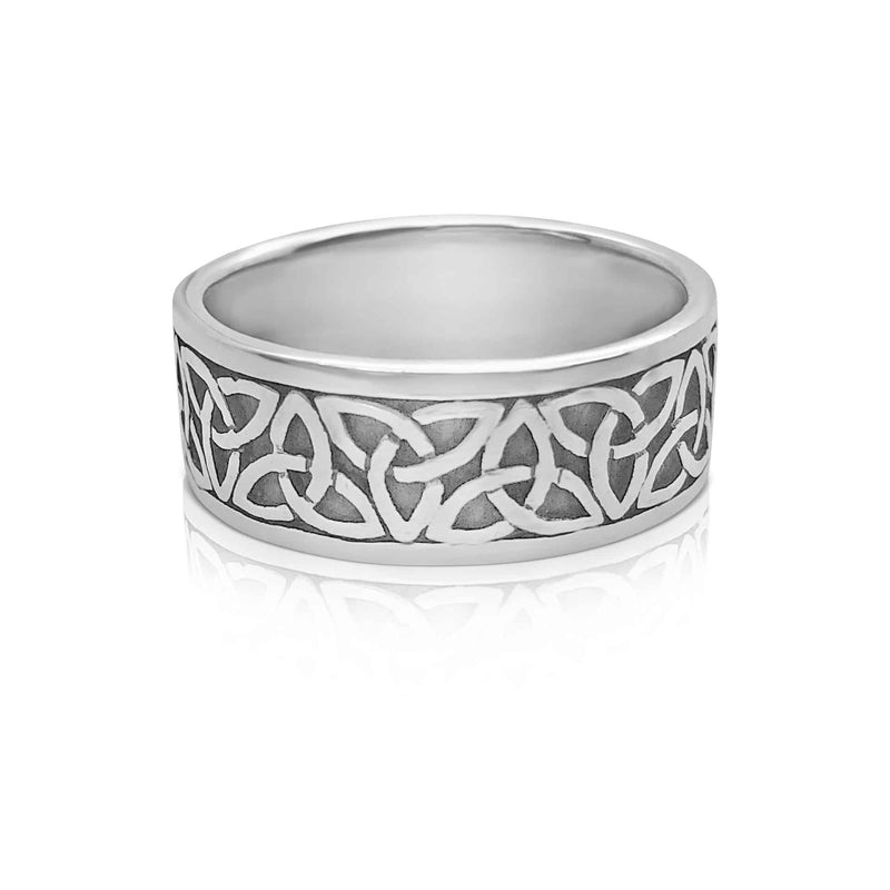 Sterling Silver Trinity Band