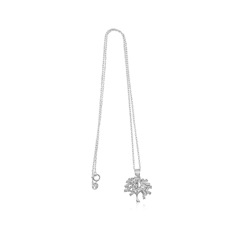 Sterling Silver Tree of Life Pendant with Chain