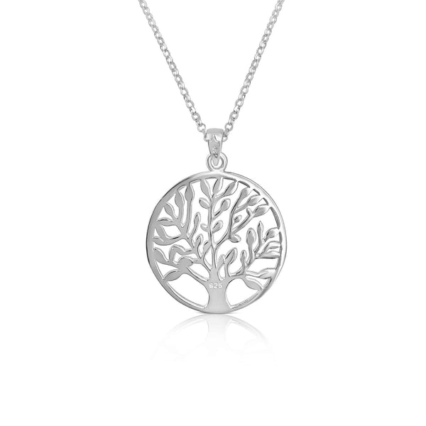 Sterling Silver Tree of Life Pendant with Chain