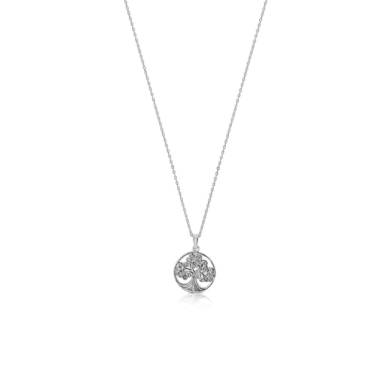 Sterling Silver Tree Of Life Necklace & Pendant