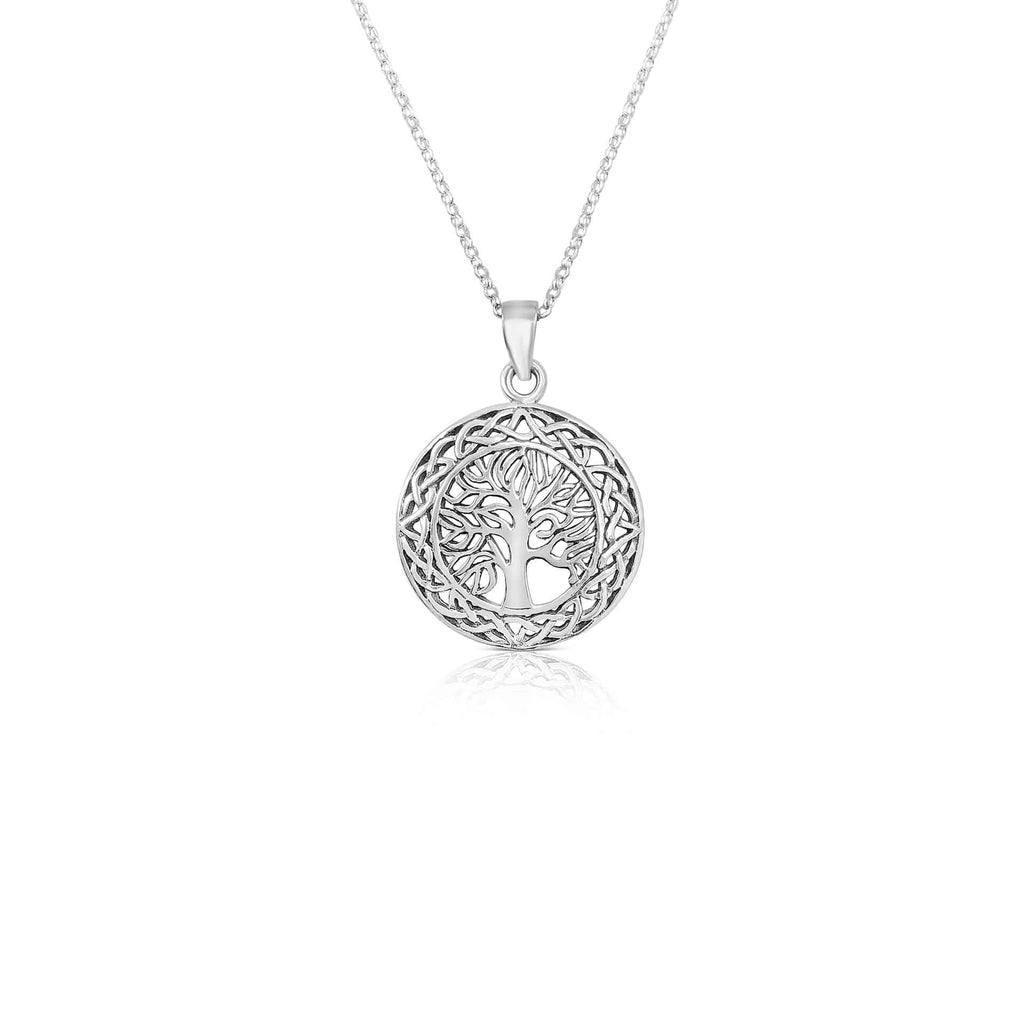 Sterling Silver Tree Of Life Necklace & Pendant