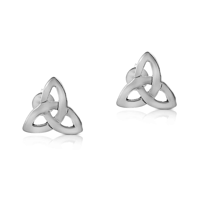 Sterling Silver Celtic Knot Stud.